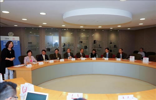 本校與IBM共同打造智慧機器人 開啟產學合作新願景