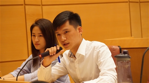 106學年校長與大四學生有約-出國心得分享與經驗交流座談會