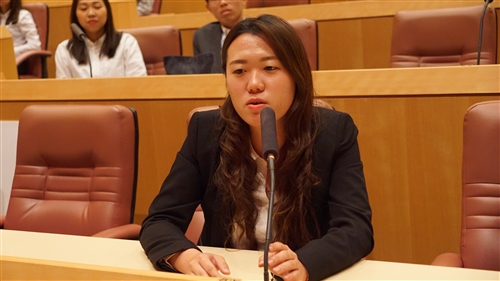 106學年校長與大四學生有約-出國心得分享與經驗交流座談會