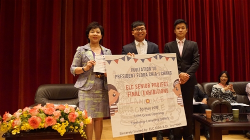 106學年校長與大四學生有約-出國心得分享與經驗交流座談會