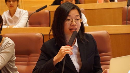 106學年校長與大四學生有約-出國心得分享與經驗交流座談會