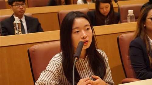 106學年校長與大四學生有約-出國心得分享與經驗交流座談會