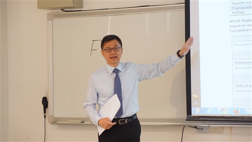 106學年度蘭陽校園大三學生出國行前說明會