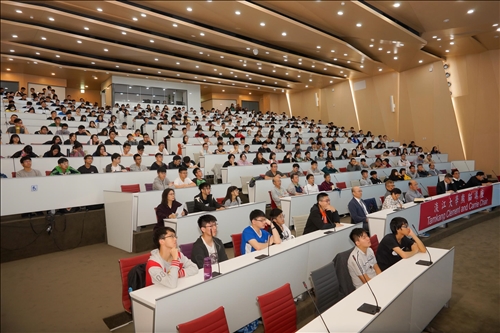 淡江熊貓講座開講(II)-聘請國際著名SCI學術期刊總編輯Research on Chemical Intermediates安保正一教授