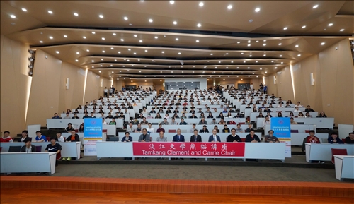 淡江熊貓講座開講(II)-聘請國際著名SCI學術期刊總編輯Research on Chemical Intermediates安保正一教授