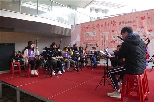 淡江大學在地服務-帶動中小學社團發展