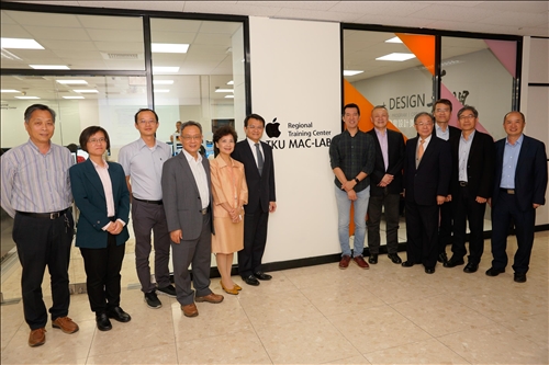 淡江「Apple區域教育培訓中心」揭牌-北台灣第1所APPLE RTC