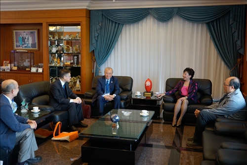 淡江熊貓講座開講(II)-聘請國際著名SCI學術期刊總編輯Research on Chemical Intermediates安保正一教授