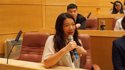 107學年度校長與蘭陽大四學生座談會