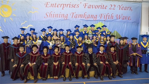 蘭陽校園第11屆畢業典禮－企業最愛22載 璀燦淡江第五波