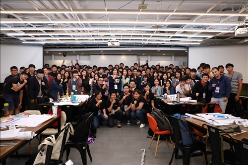 108學年度淡江大學教學助理專業課程研習營大合照(下午場)