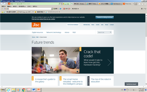掌握圖書資訊學發展趨勢的方法：英國JISC
