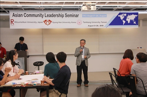 王高成國際副校長在開幕式致詞