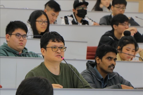 淡江熊貓講座開講(6)-聘請美國國家科學院院士、中華民國中央研究院院士Prof.Steven G. Louie(雷干城 院士)