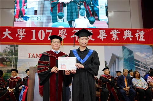 107學年度畢業典禮～企業最愛22載•璀燦淡江第五波