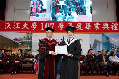 107學年度畢業典禮～企業最愛22載•璀燦淡江第五波