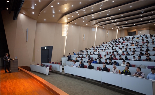 淡江熊貓講座開講(7)-聘請姊妹校加拿大阿薩巴斯卡大學林復華教授