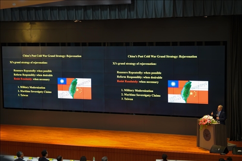 淡江熊貓講座開講(11)-聘請美國賓州大學講座教授 Dr. Avery Goldstein