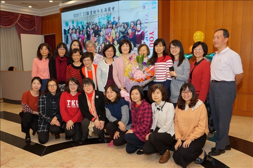 榮退同仁感念淡江情•歡送茶會感謝奉獻心