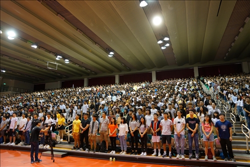 19-108年9月5日新生開學典禮會場(1)