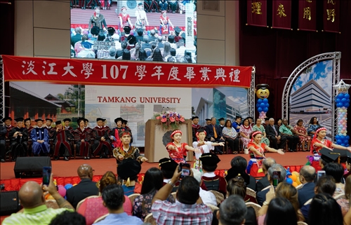 107學年度畢業典禮～企業最愛22載•璀燦淡江第五波