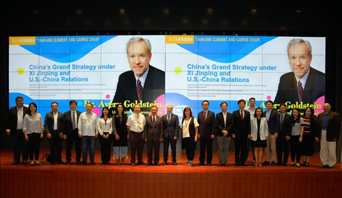 淡江熊貓講座開講(11)-聘請美國賓州大學講座教授 Dr. Avery Goldstein