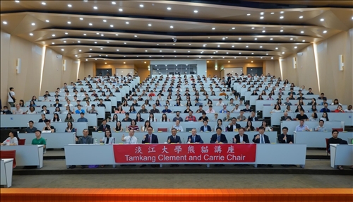 淡江熊貓講座開講(11)-聘請美國賓州大學講座教授 Dr. Avery Goldstein