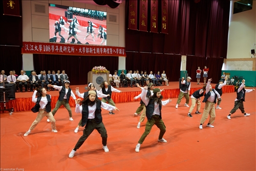 12-108年9月6日新生開學典禮，熱舞社表演。