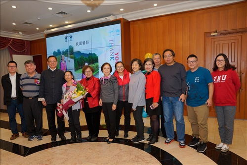 榮退同仁感念淡江情•歡送茶會感謝奉獻心