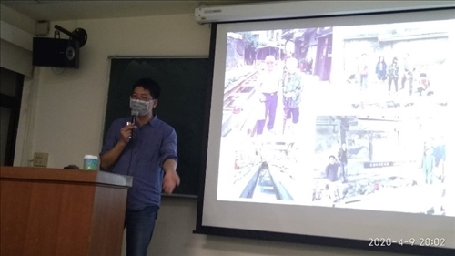 講者以在台北市雙連附近的田野調查經驗，說明水道如何在都市發展的過程中被加蓋和封印