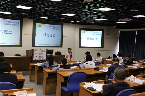 謝顥音主任回應在教學中需要不停的修正 