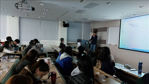 講者分享製作動畫