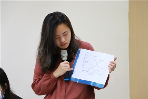 選手進行議題之辯論。