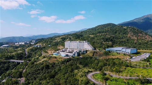 蘭陽校園空拍全景(冬季)