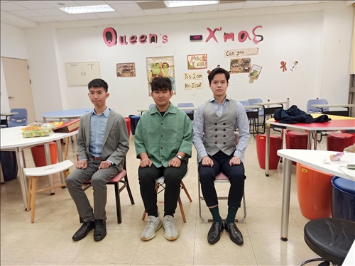 坐姿練習 (男生)