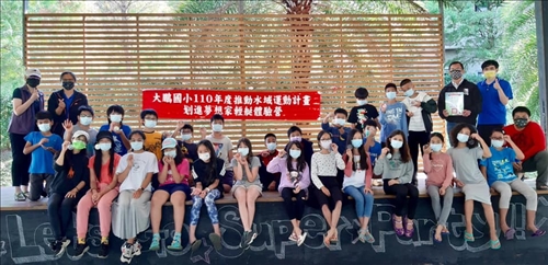 獨木舟體驗學習合照