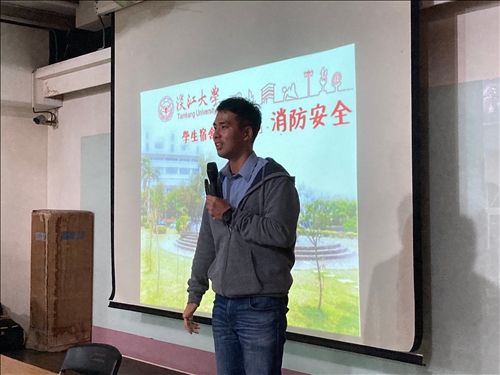 台北市消防局謝宜紘消防員擔任講座