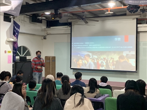 何景榮老師介紹美國加州州立大學長堤分校