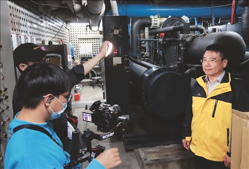 總務長圖書館冷水主機