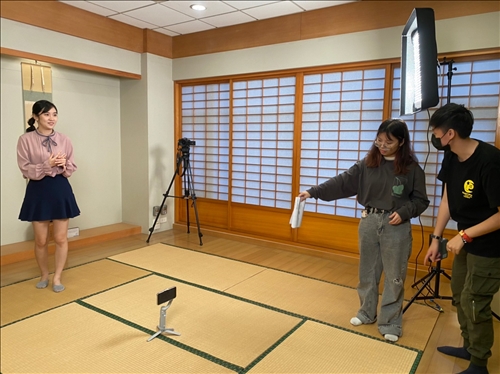 李佳玲主播透過實拍場域分享影視取景及如何呈現企劃