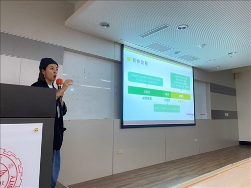 製片黃子瑋 介紹影片製作流程