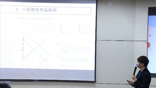 李老師分享在課程中融入的多元活動