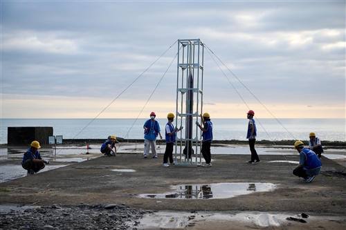 淡江大學「Jessie」科研火箭飛試03