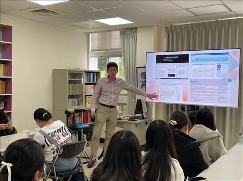 講者吳朝裕組長