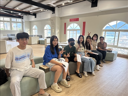 與同學們之間的交流