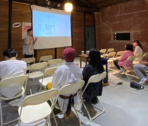 陳老師分享構思創作原理