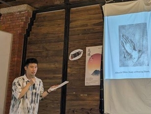 陳老書講述畫作構圖