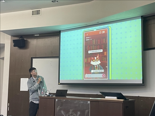 講者講述遊戲腳本創作