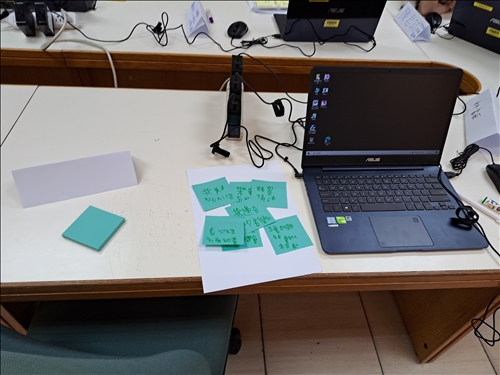 學員們練習專案計畫前置準備工作與摘要