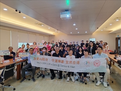 圖1 USR x品味 壯世代健康講座合照